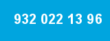 932 022 13 96